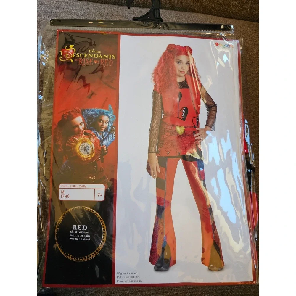 Disguise Red and Black Girls' Rock Star Costume